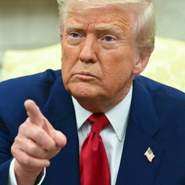 US-Präsident Donald Trump am Montag im Weißen Haus. Der Republikaner plant offenbar eine Parade zu seinem Geburtstag. (Archivbild)