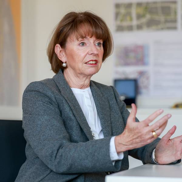 Oberbürgermeisterin Henriette Reker beim Interview mit dem „Kölner Stadt-Anzeiger“ im Januar.
