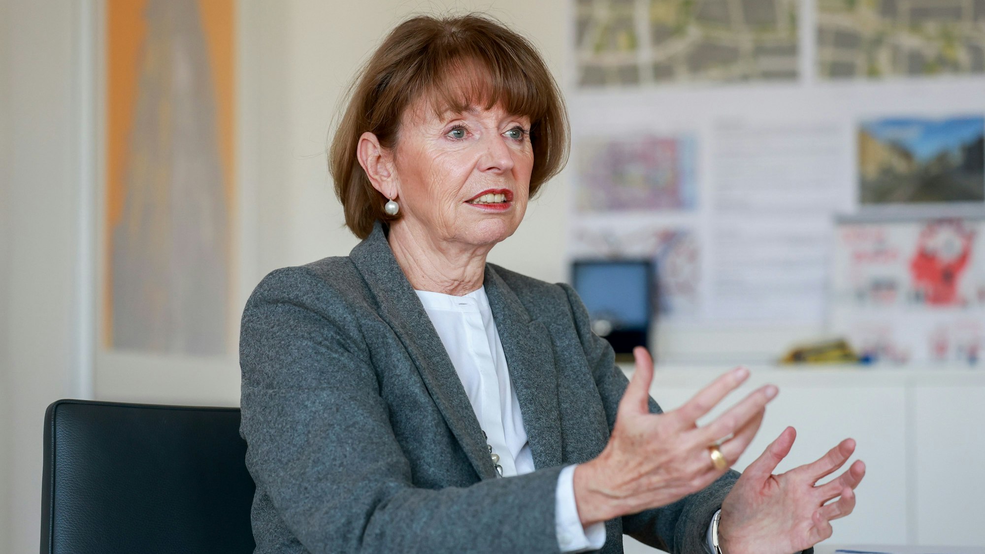 28.01.2025, Köln: Oberbürgermeisterin Henriette Reker im Interview.
Foto: Michael Bause