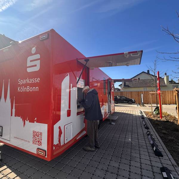 Ein Sparkassenbus