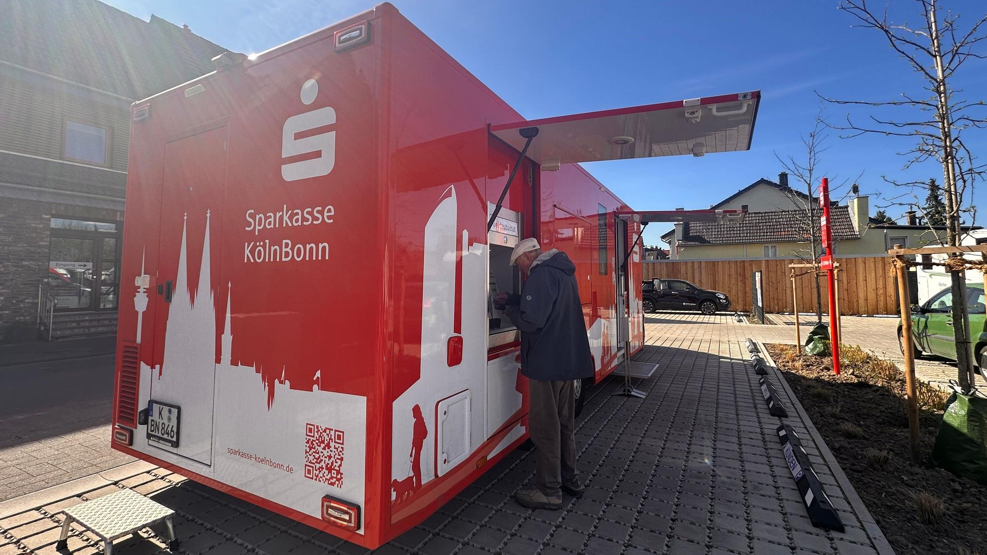 Ein Sparkassenbus