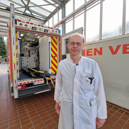 Felix Lachmann, Leiter Notaufnahme Remigius-krankenhaus Leverkusen-Opladen