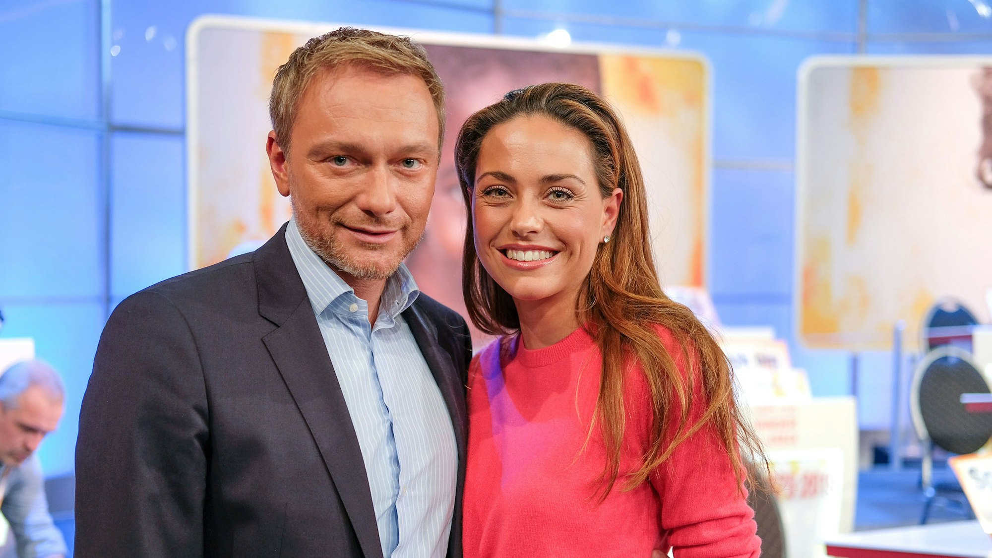 Christian Lindner und seine Franca Lehfeldt sind vor kurzem Eltern geworden.