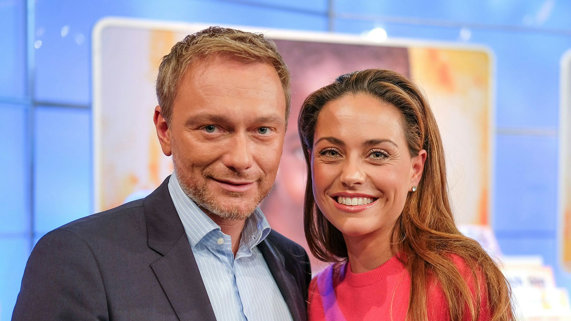 Christian Lindner und Franca Lehfeldt.