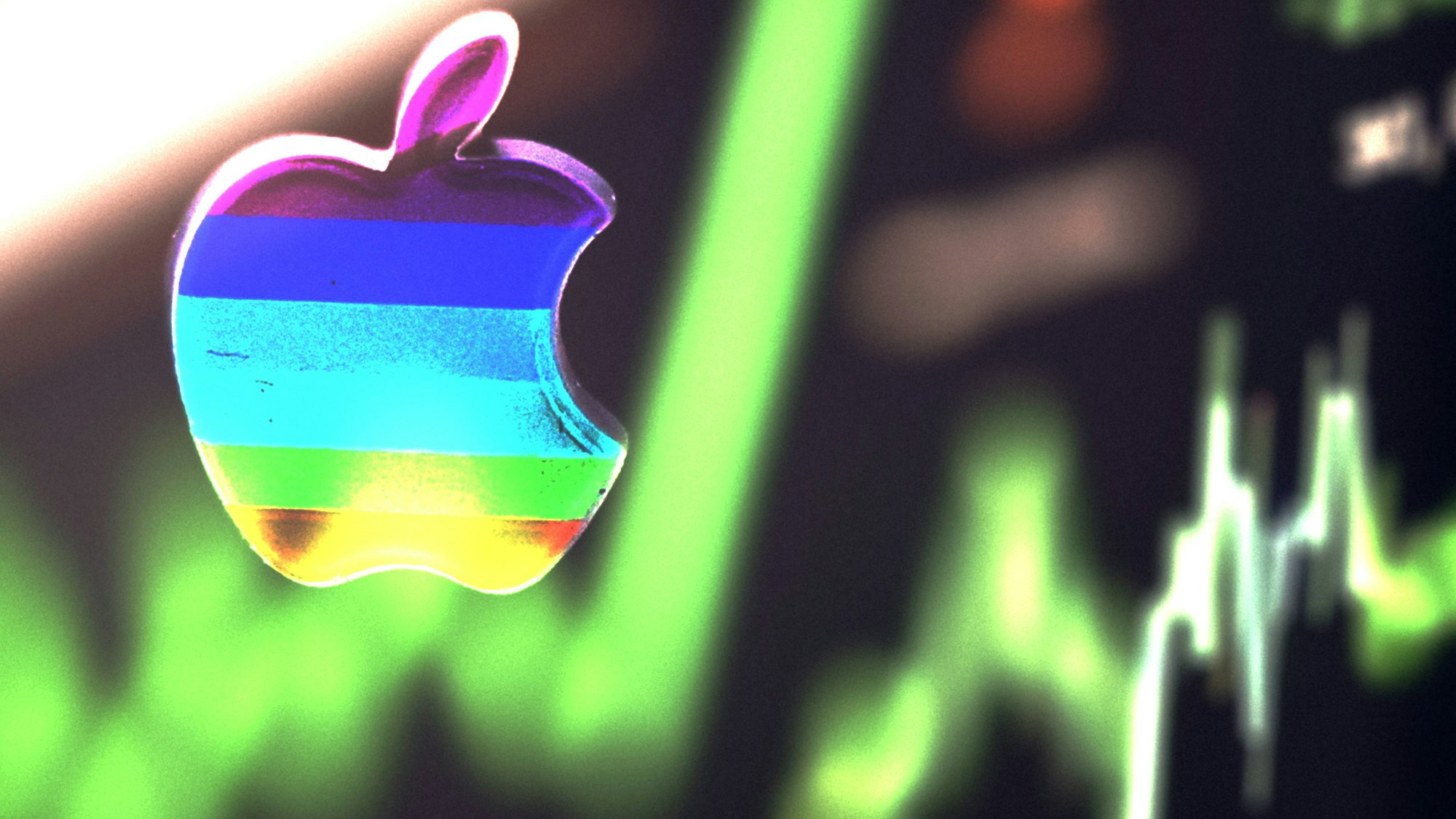 Der Aktienkurs von Apple ist massiv eingebrochen.