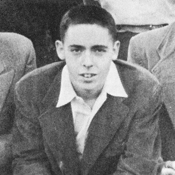 Thomas Pynchon im Alter von 16 Jahren im Jahresbuch seiner Highschool in Oyster Bay, New York