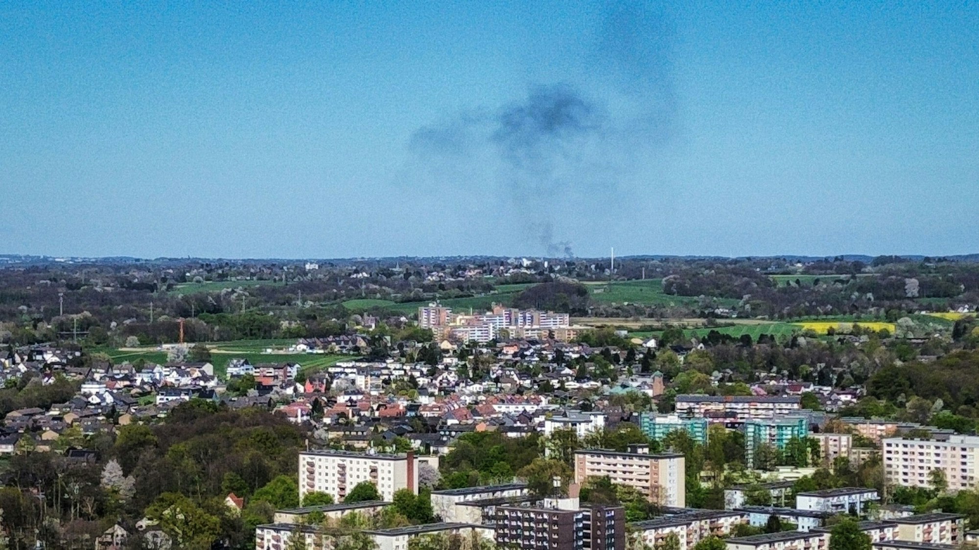 Feuer in Burscheid