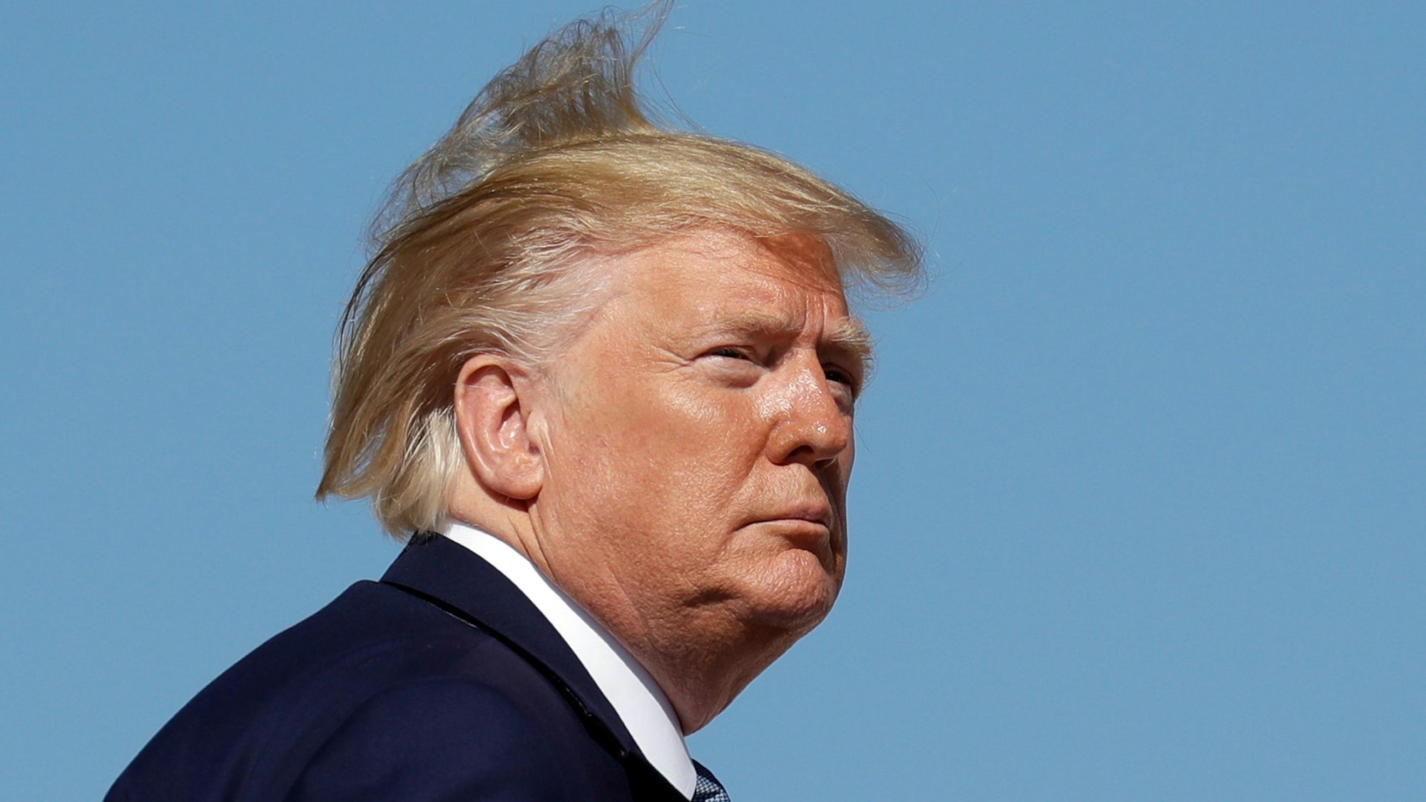 Die Demokraten wittern einen kriminellen Skandal von Insiderhandel nach Donald Trumps Zoll-Volte. (Archivbild)