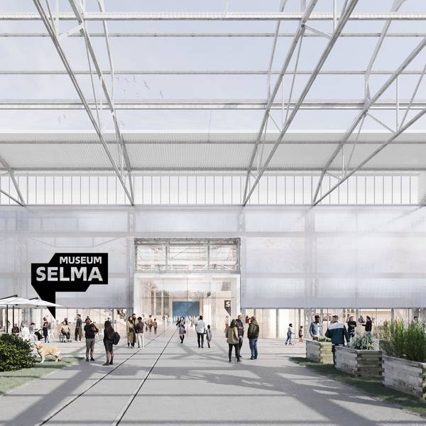 Die ursprünglichen Visualisierungen für das Museum Selma in den Hallen Kalk.