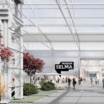 Die ursprünglichen Visualisierungen für das Museum Selma in den Hallen Kalk.