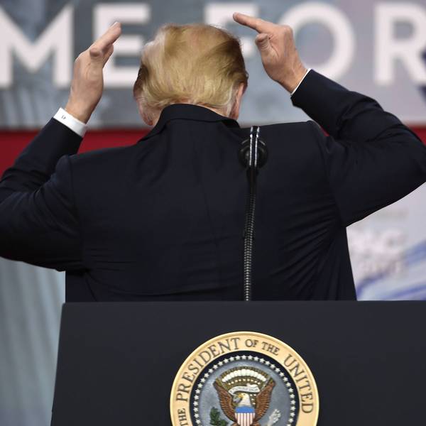 US-Präsident Donald Trump spricht auch gerne über seine Haarpracht.