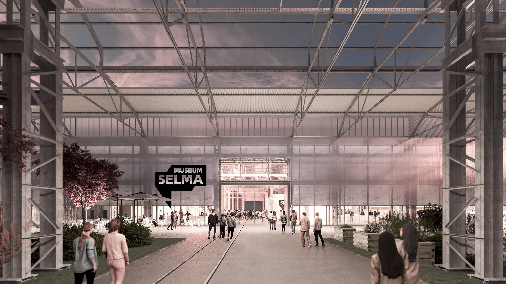 Der Entwurf für das Museum Selma in Kalk.