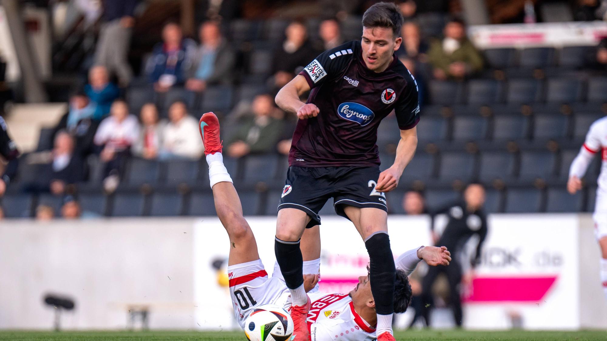 Legte für Viktoria Köln gegen den VfB Stuttgart II einen starken Auftritt hin und erzielte seinen zehnten Saison-Treffer: FC-Leihgabe Said El Mala