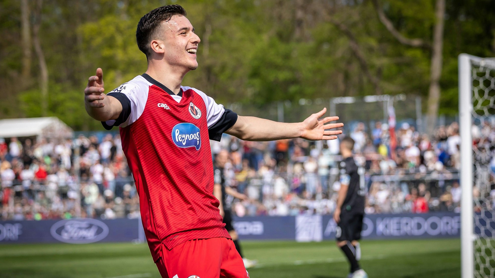 Sorgt bei Viktoria Köln für jede Menge Wirbel auf seiner linken Seite Said El Mala.