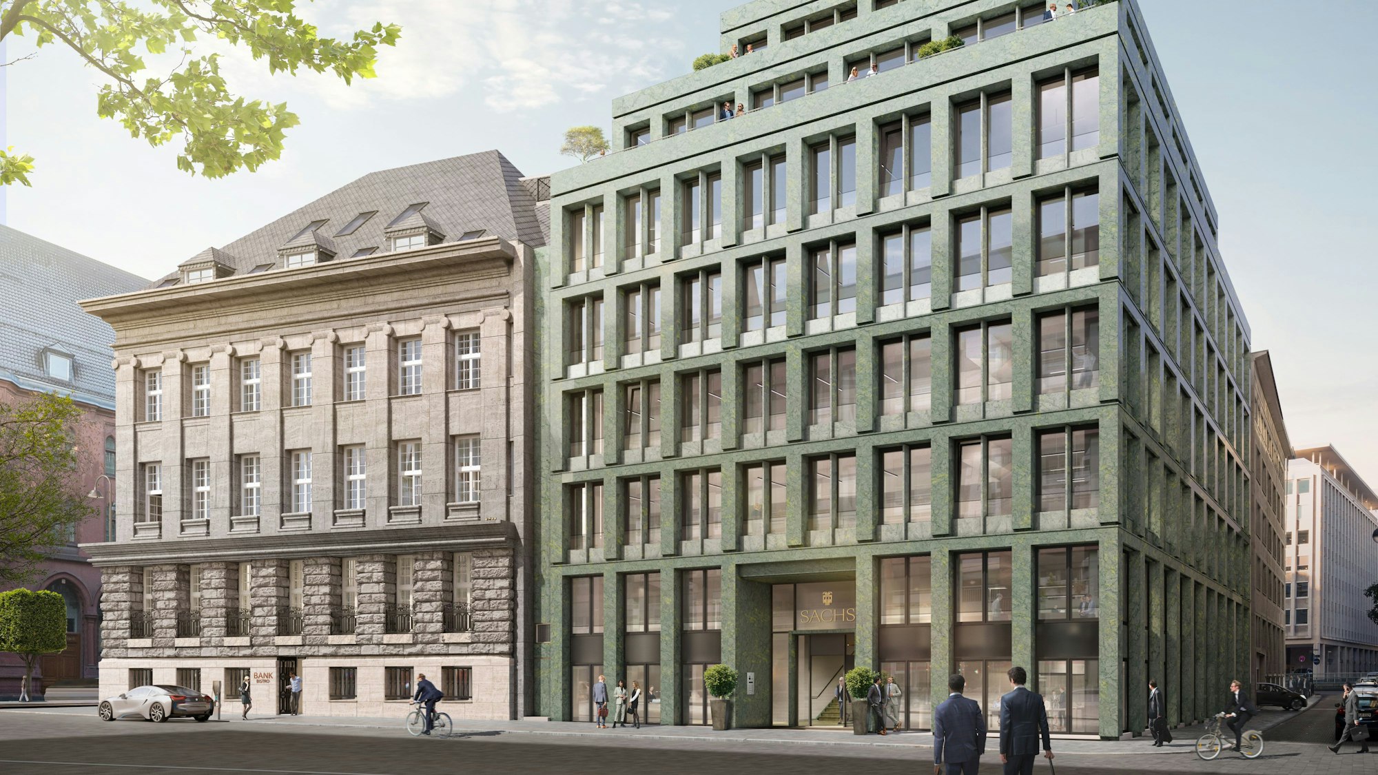 So soll das neue Gebäude einmal aussehen.