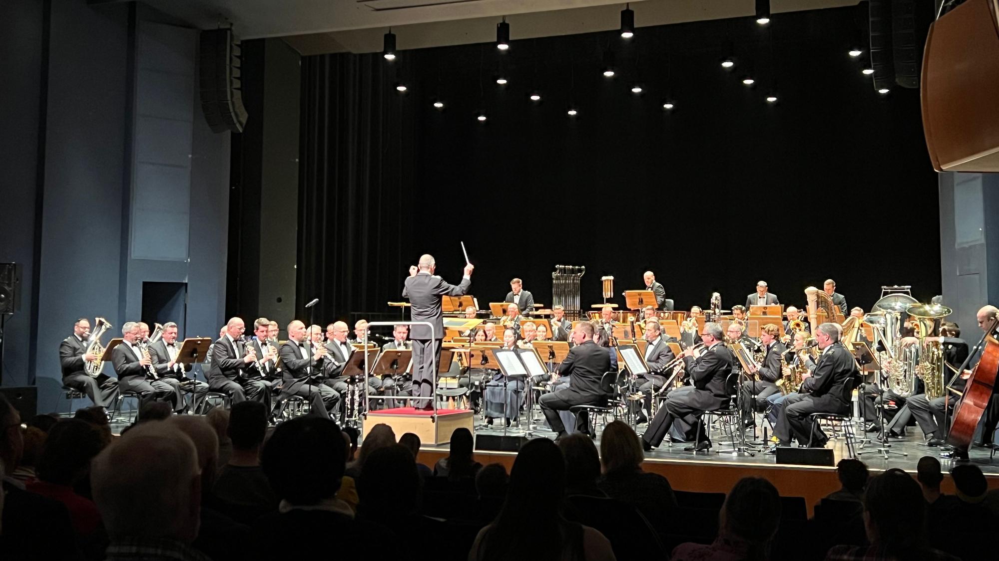 Konzert auf einer Bühne