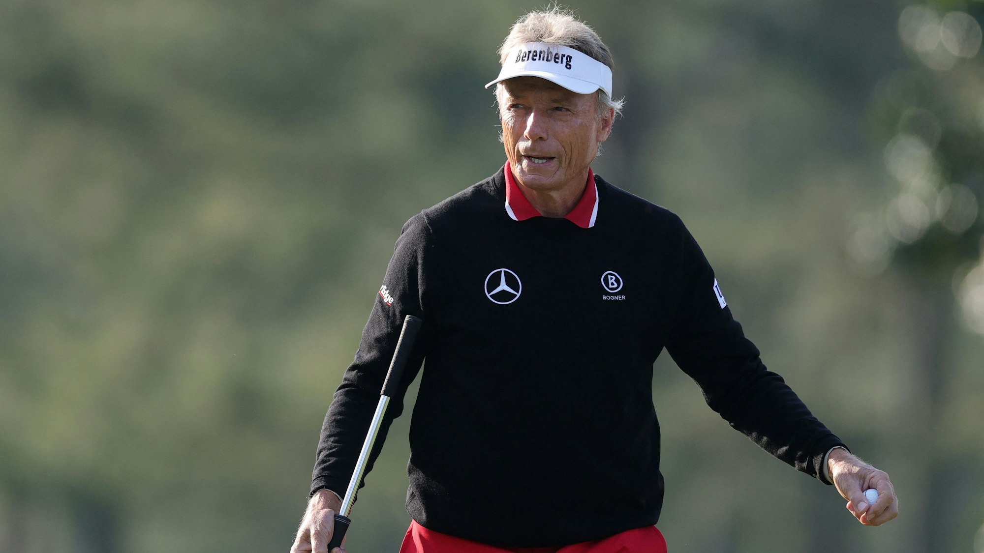Bernhard Langer bei seiner letzten Teilnahme beim Masters.