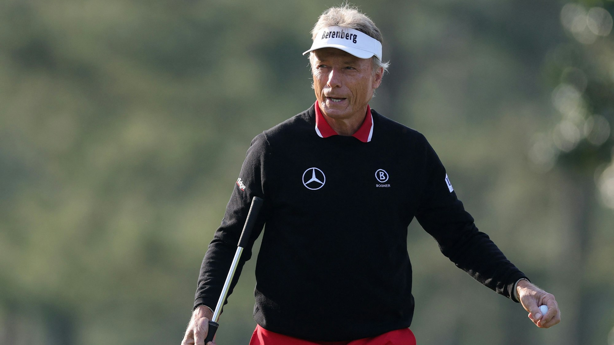 Bernhard Langer bei seiner letzten Teilnahme beim Masters.