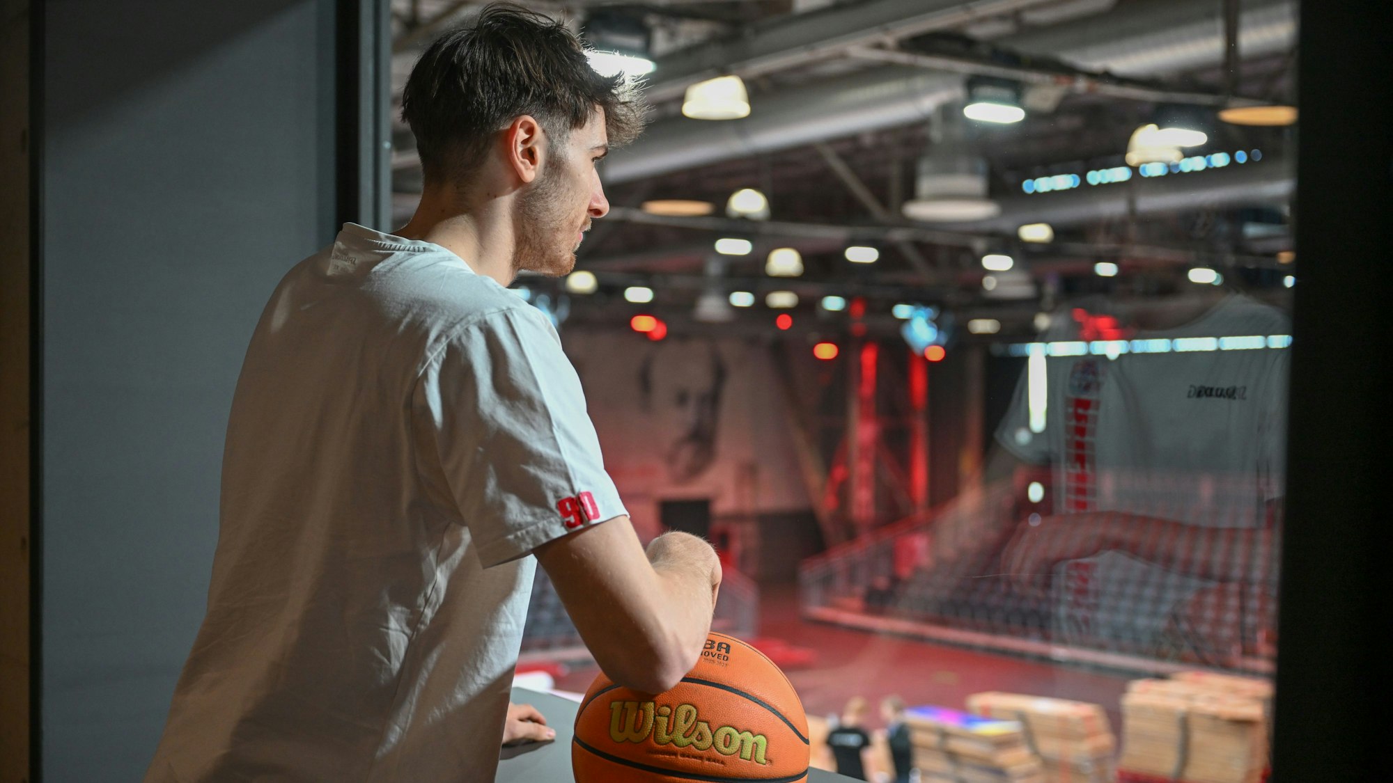 Barmer 2. Basketball Bundesliga ProB: Rheinstars Koeln am 09.04.2025 im Motorworld Köln in Koeln (Nordrhein-Westfalen)