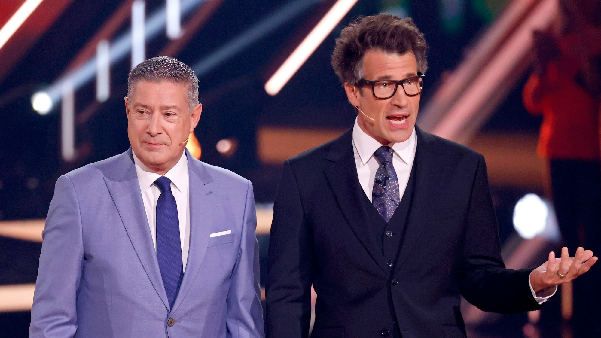 „Let's Dance“-Juror Joachim Llambi und Moderator Daniel Hartwich.