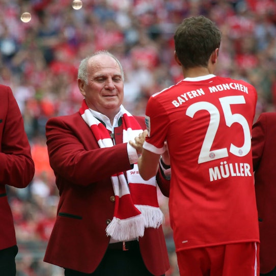 Uli Hoeneß hat sich zur Causa Thomas Müller erneut geäußert.