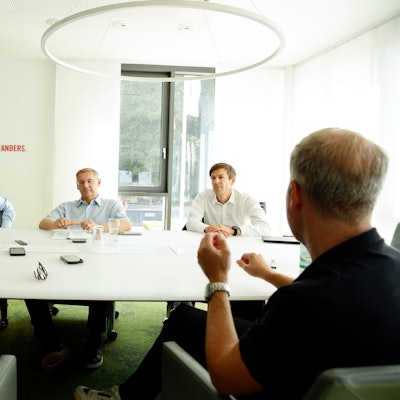 Werner Wolf, Eckhard Sauren und Carsten Wettich (v.l.) werden nicht mehr als Team kandidieren.