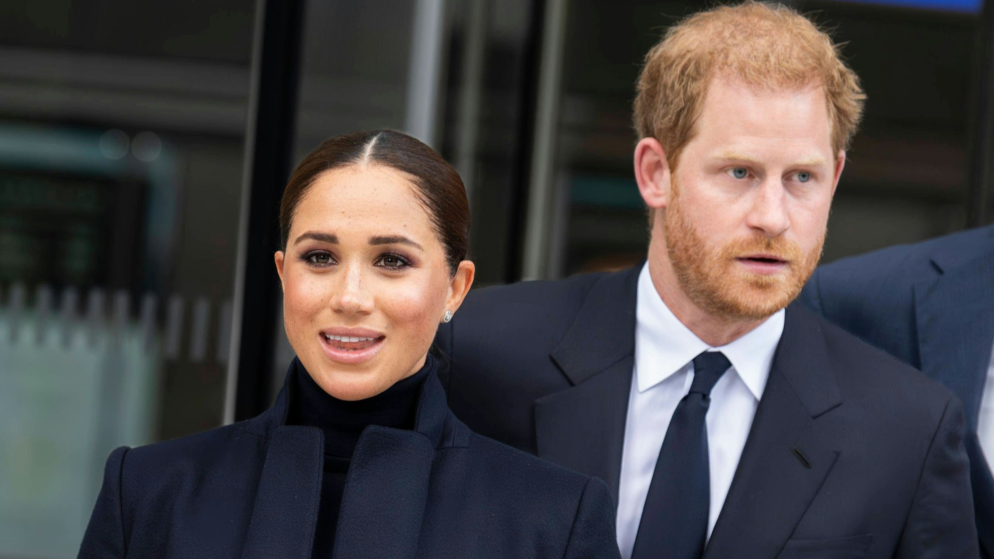 Herzogin Meghan und Prinz Harry bei einem Termin in New York.