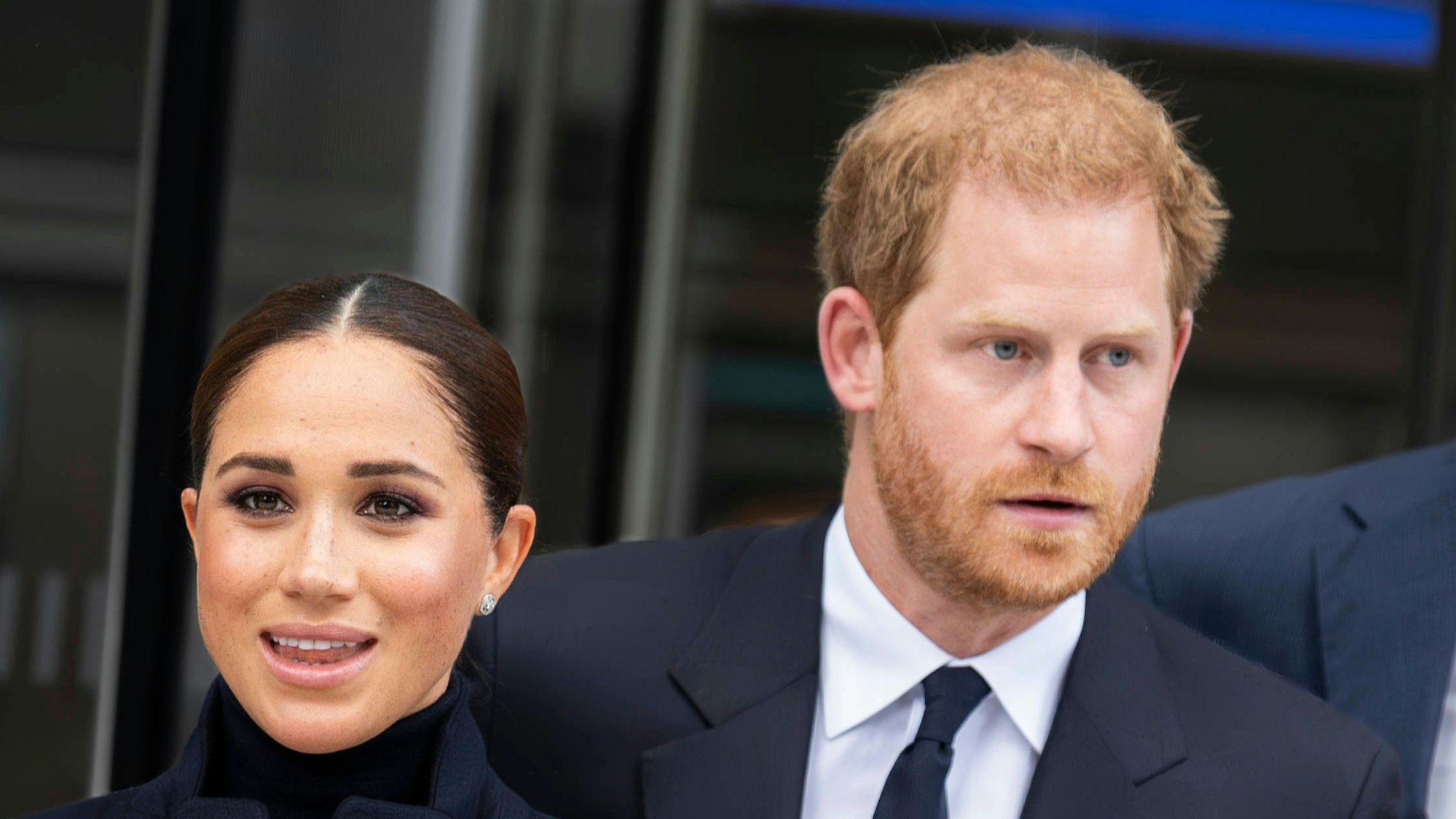 Herzogin Meghan und Prinz Harry beim Besuch des World Trade Center.