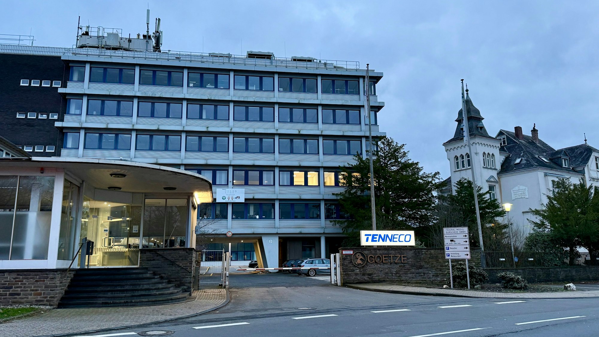 Das Tenneco-Werk 1 in Burscheid