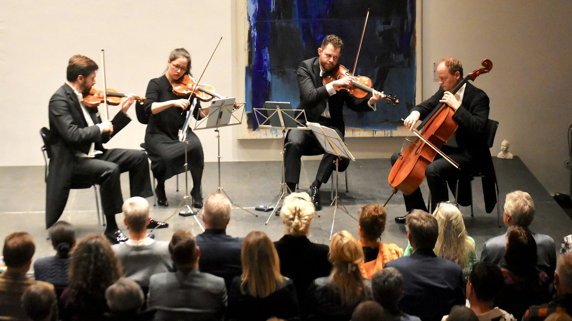 Auftakt der Klassikreihe Resonanzen im Stadtmuseum in Siegburg mit den Berliner Philharmonikern.