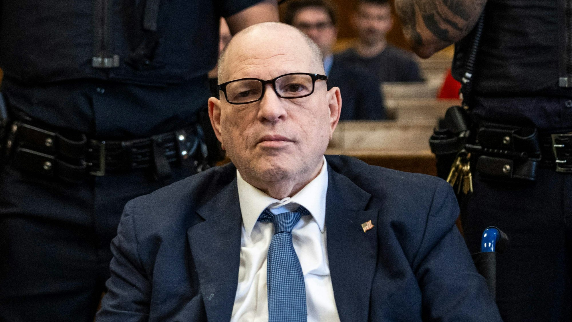 Harvey Weinstein vor Gericht im April 2025.