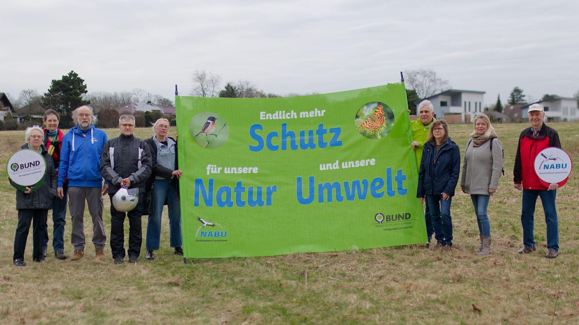 Nabu und BUND setzen sich für Naturbelange in Leverkusen ein, hier für den Schutz des Kurtekotten.