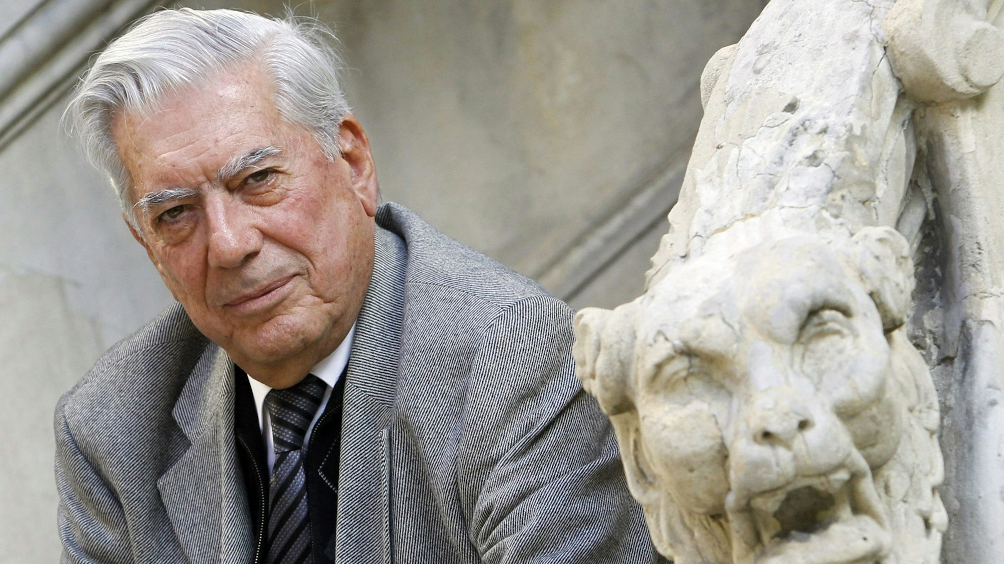 Mario Vargas Llosa, peruanischer Schriftsteller und Literaturnobelpreisträger, im Jahr 2010