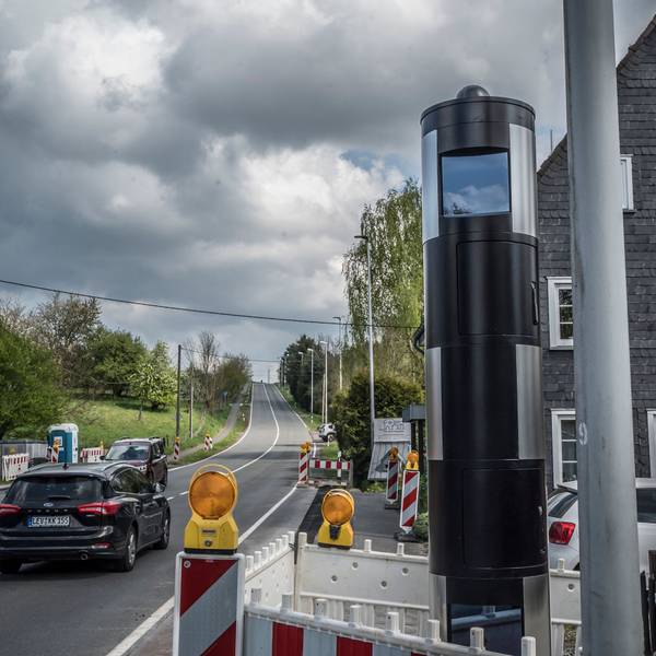 Blitzer in Niederblecher, Blechersiefen. Foto: Ralf Krieger