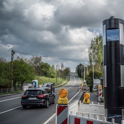 Blitzer in Niederblecher, Blechersiefen. Foto: Ralf Krieger