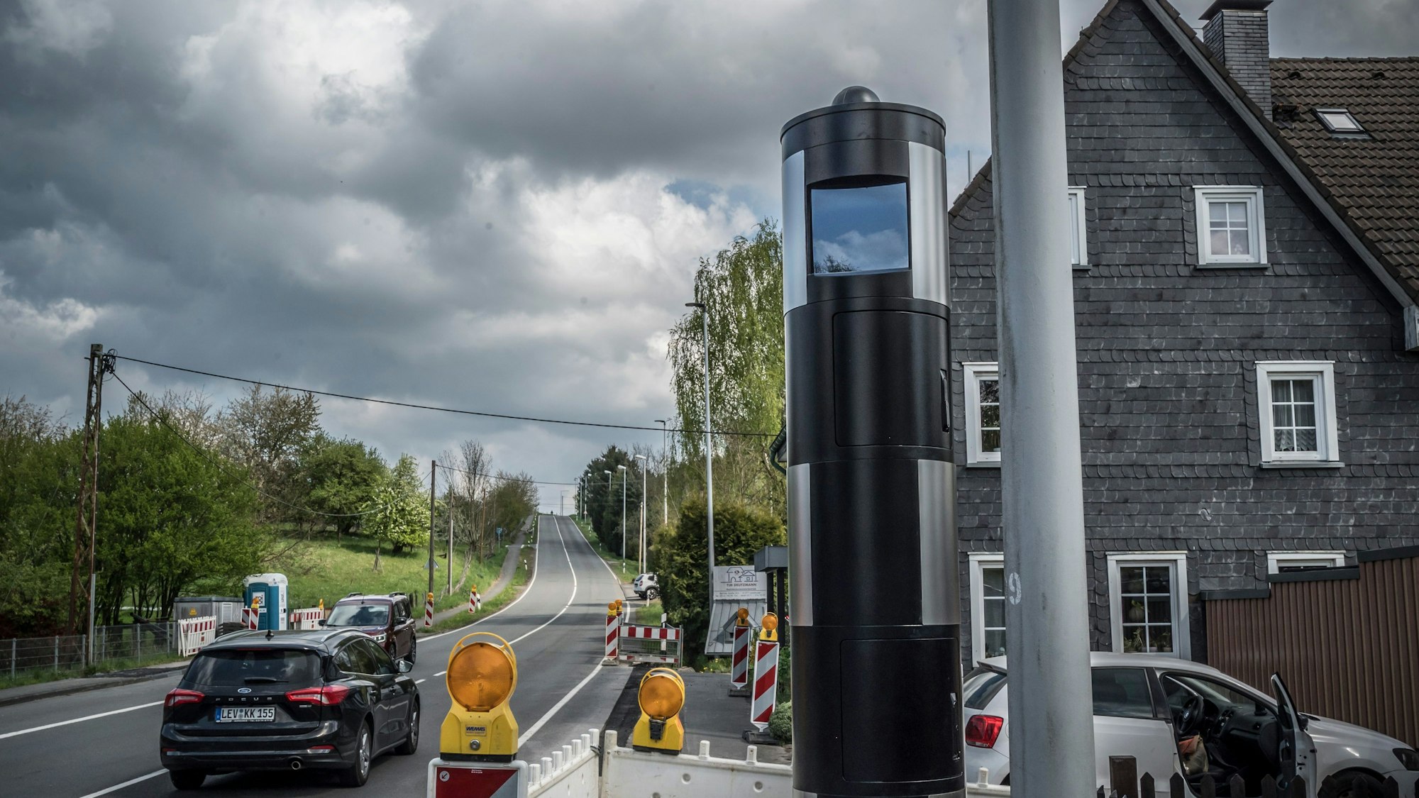 Blitzer in Niederblecher, Blechersiefen. Foto: Ralf Krieger