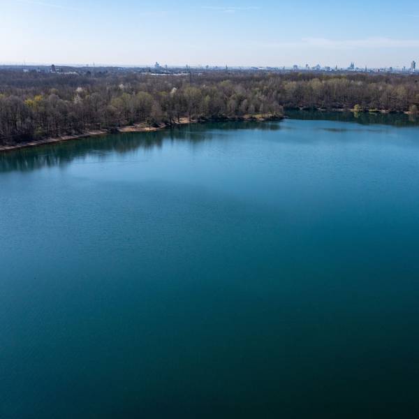 Luftaufnahme vom Höhenfelder See