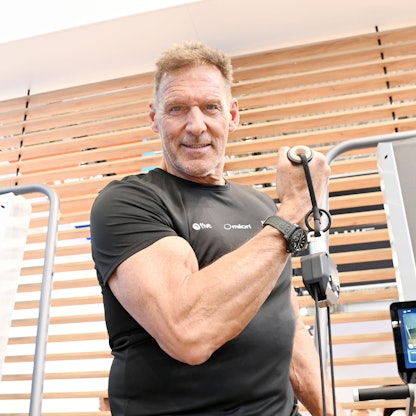 11.04.2025 Köln. Ralf Moeller ist Botschafter von "Longevity“ im Interview spricht er über den Lebenstil und hoffentlich auch sich und sein Altern. Das Interview führt Erik Hlacer. Foto: Alexander Schwaiger