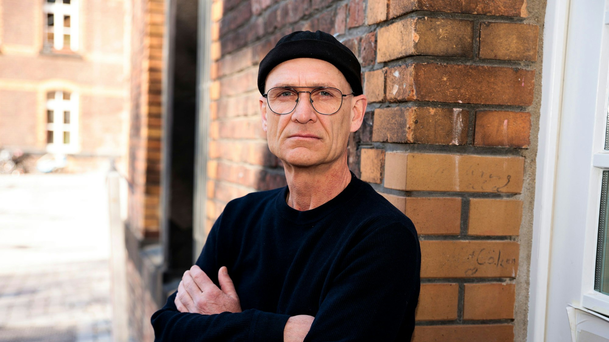 Dem Schauspieler Engelbert Kobelun wurde sein VW Bulli gestohlen. Foto: Dirk Borm