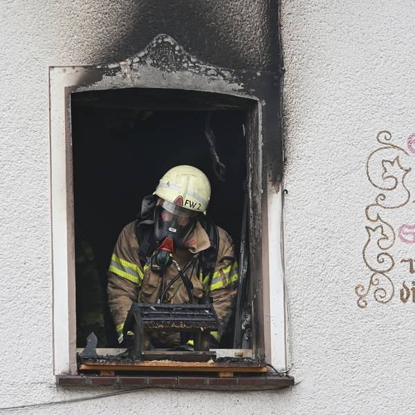 Nußbaum. Brand im Nußbaumer Hof mit einem Todesopfer