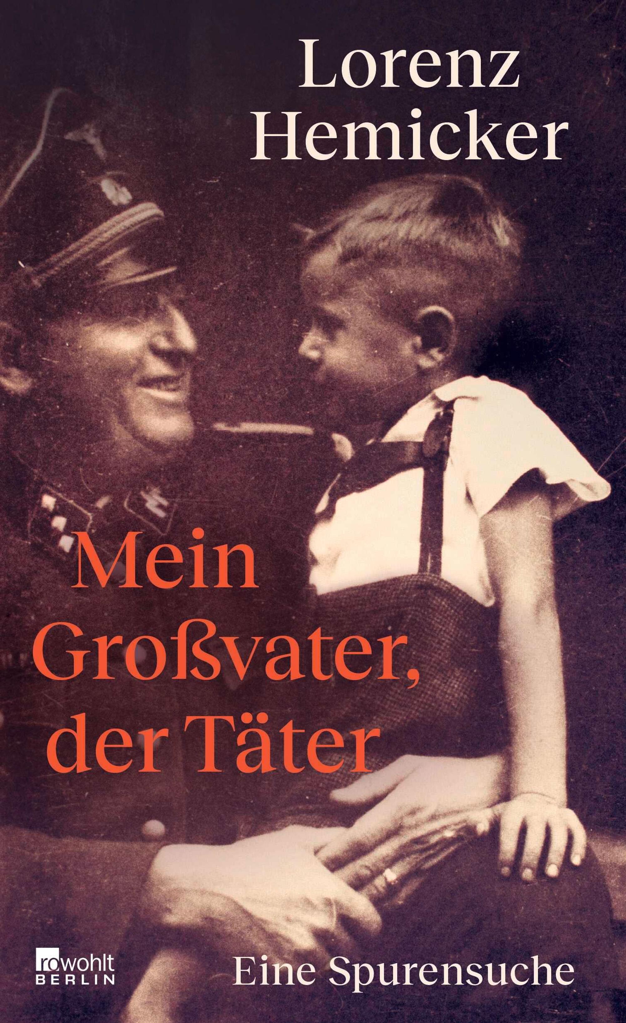 Das Foto zeigt das Buchcover mit einem Familienfoto.