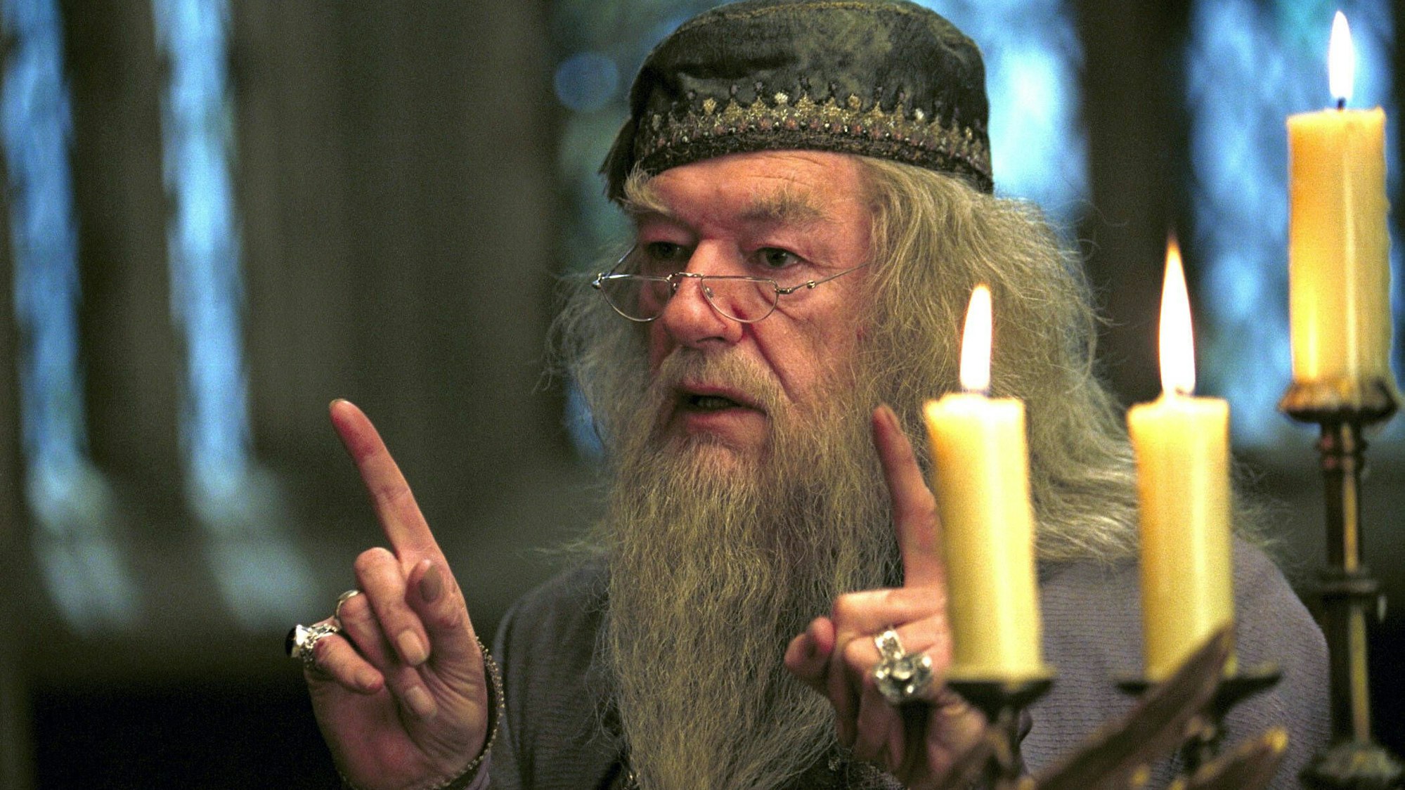 Michael Gambon in „Harry Potter und der Gefangene von Askaban“.