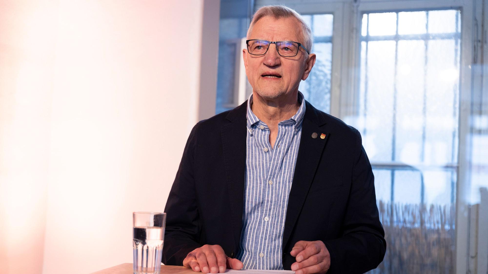 11.04.2025, Köln: PK mit Bezirksbürgermeister Andreas Hupke.