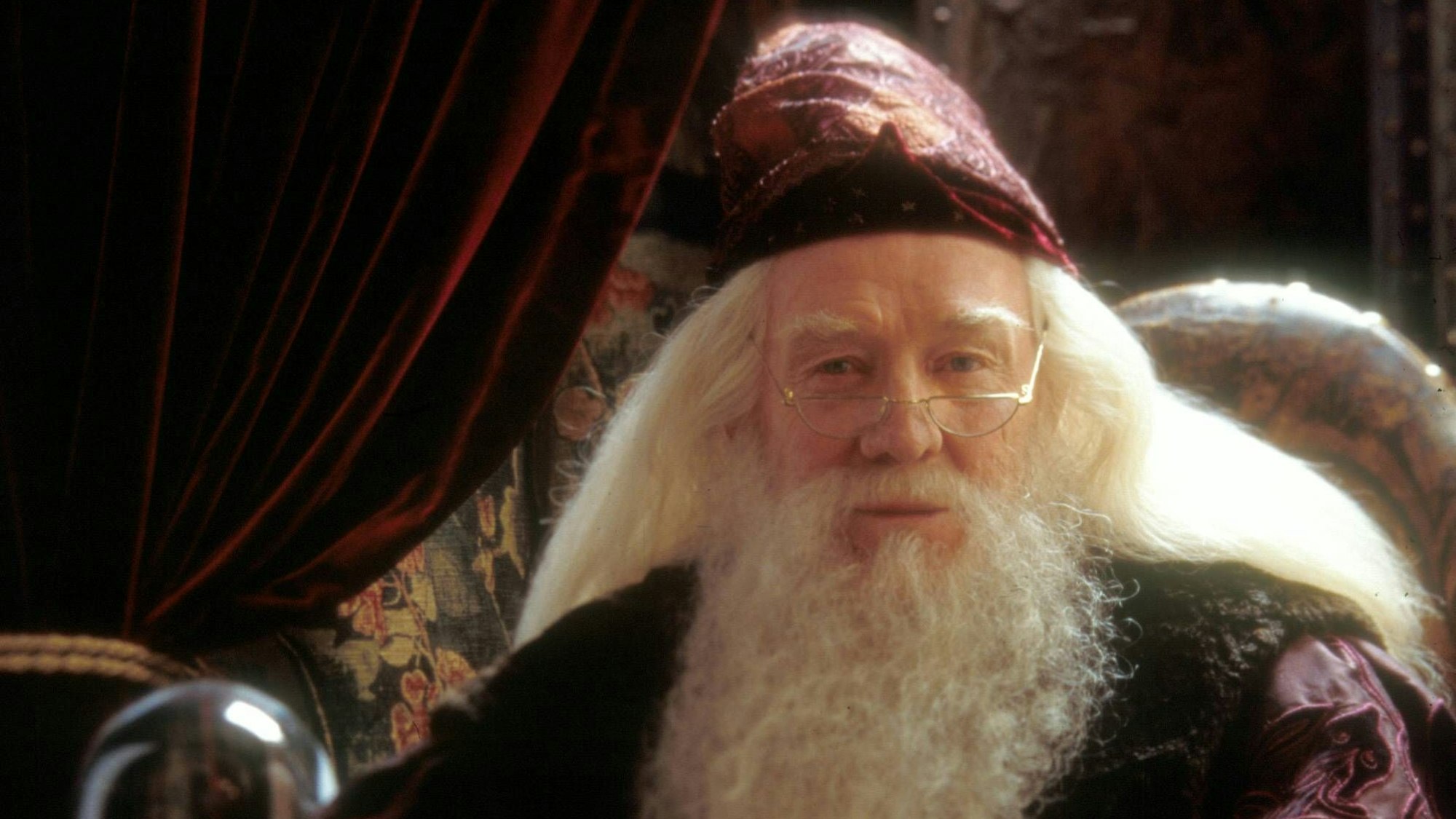 Richard Harris in „Harry Potter und der Stein der Weisen“.