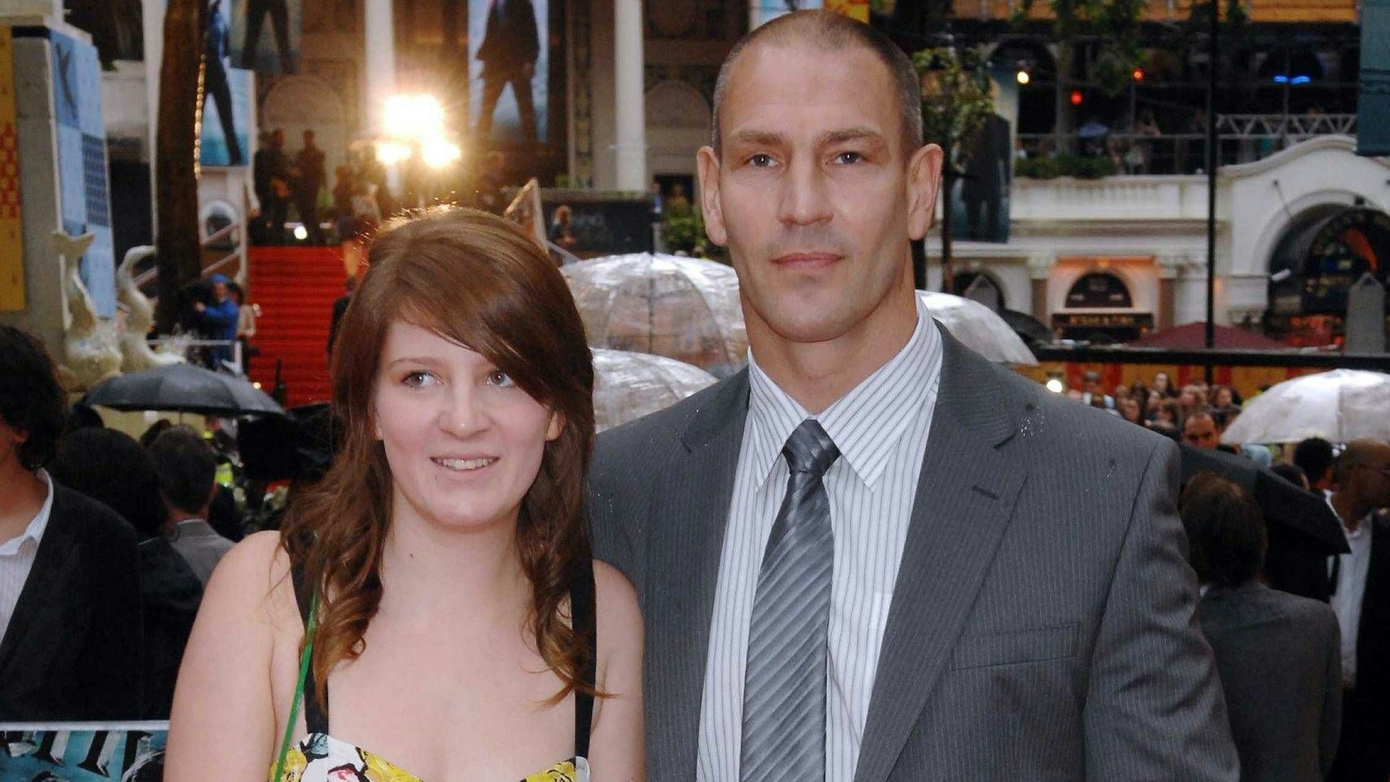 Dave Legeno bei der Premiere von „Harry Potter und der Halbblutprinz“ in London am 7. Juli 2009.