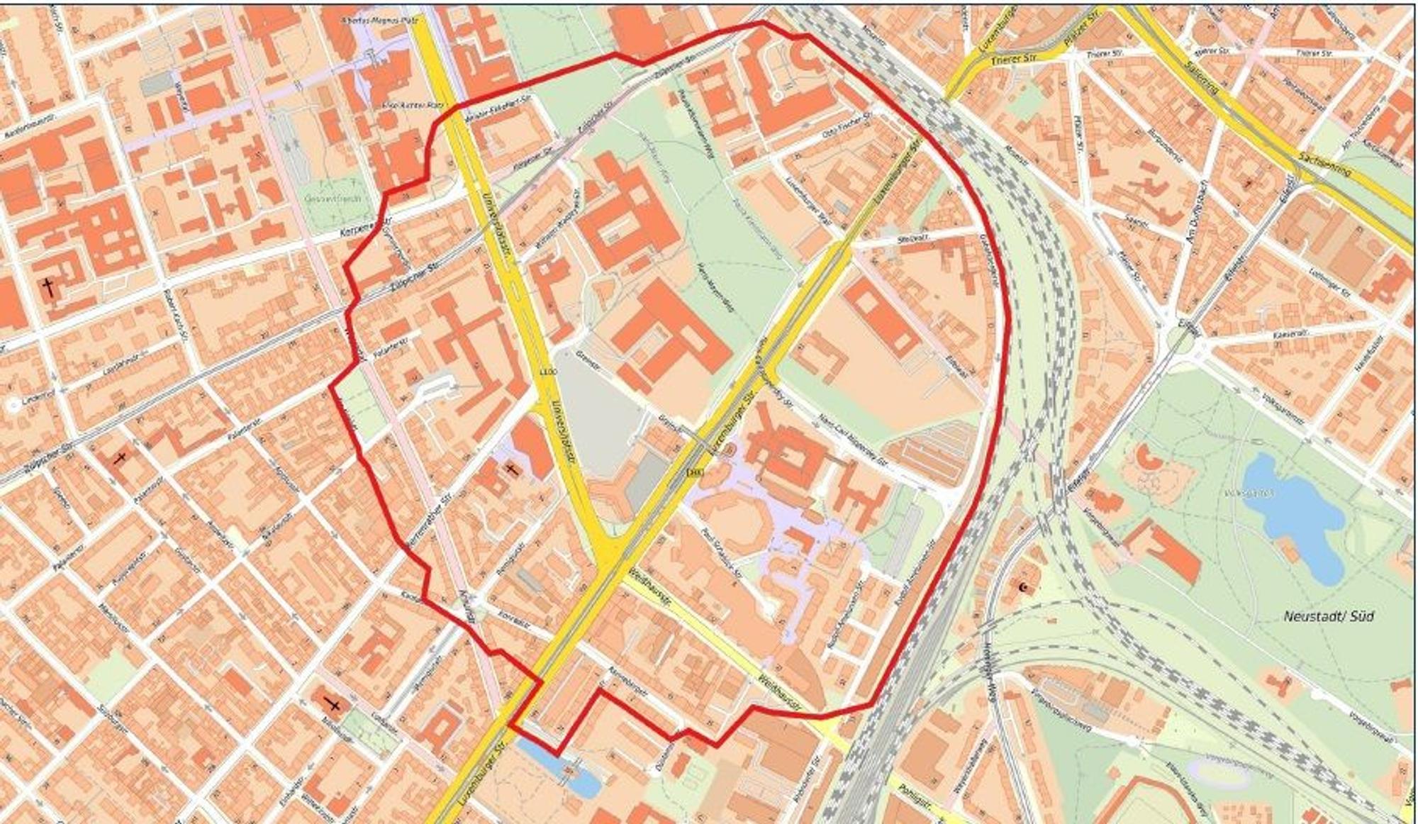 Die Stadt hat Evakuierungsradius erweitert