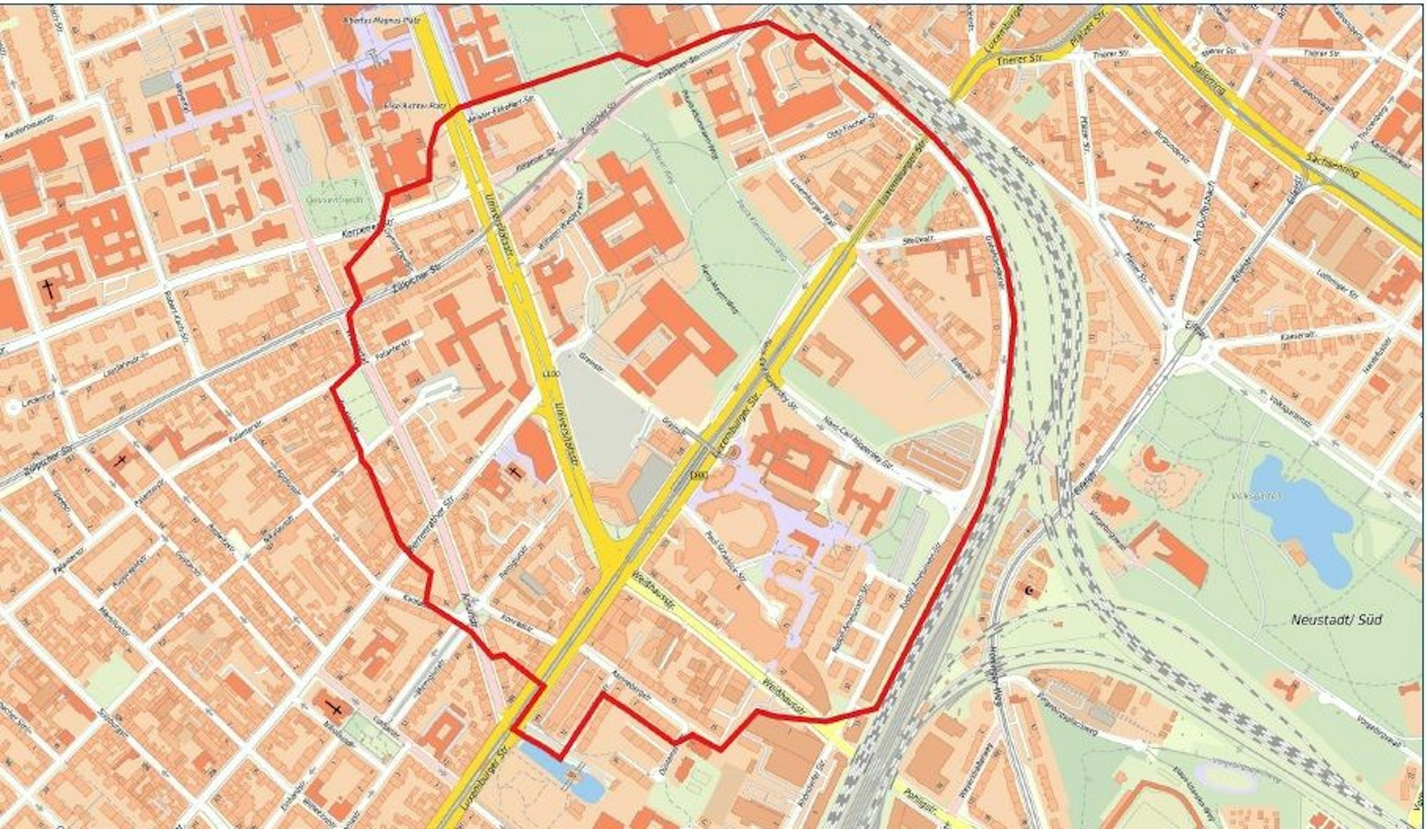 Die Stadt hat Evakuierungsradius erweitert