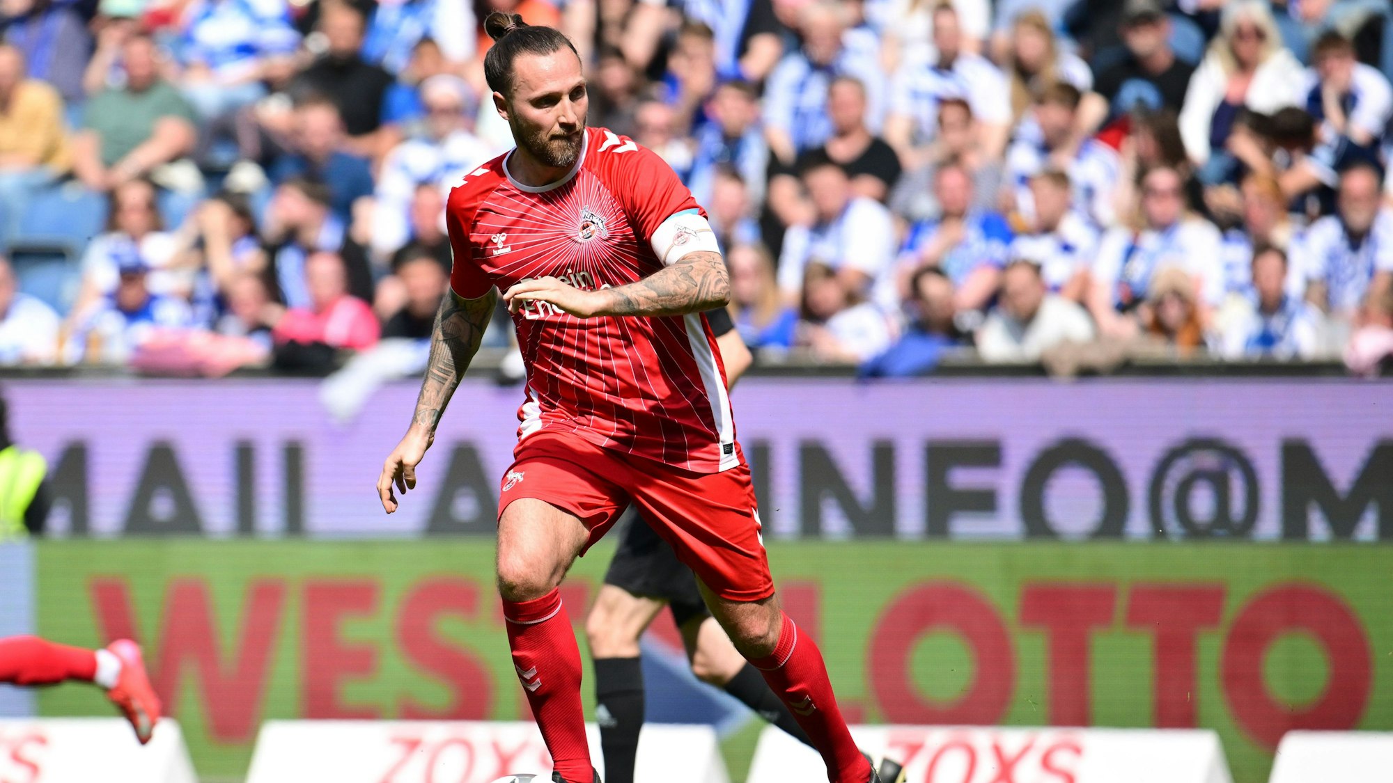 Fußball Regionalliga West MSV Duisburg - 1. FC Köln II am 20.04.25 in der Schauinsland-Reisen Arena in Duisburg
Marco Höger
Foto: Jakob Klos