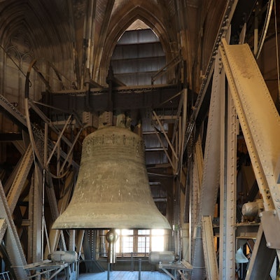 Die Petersglocke des Kölner Doms. (Archivbild)