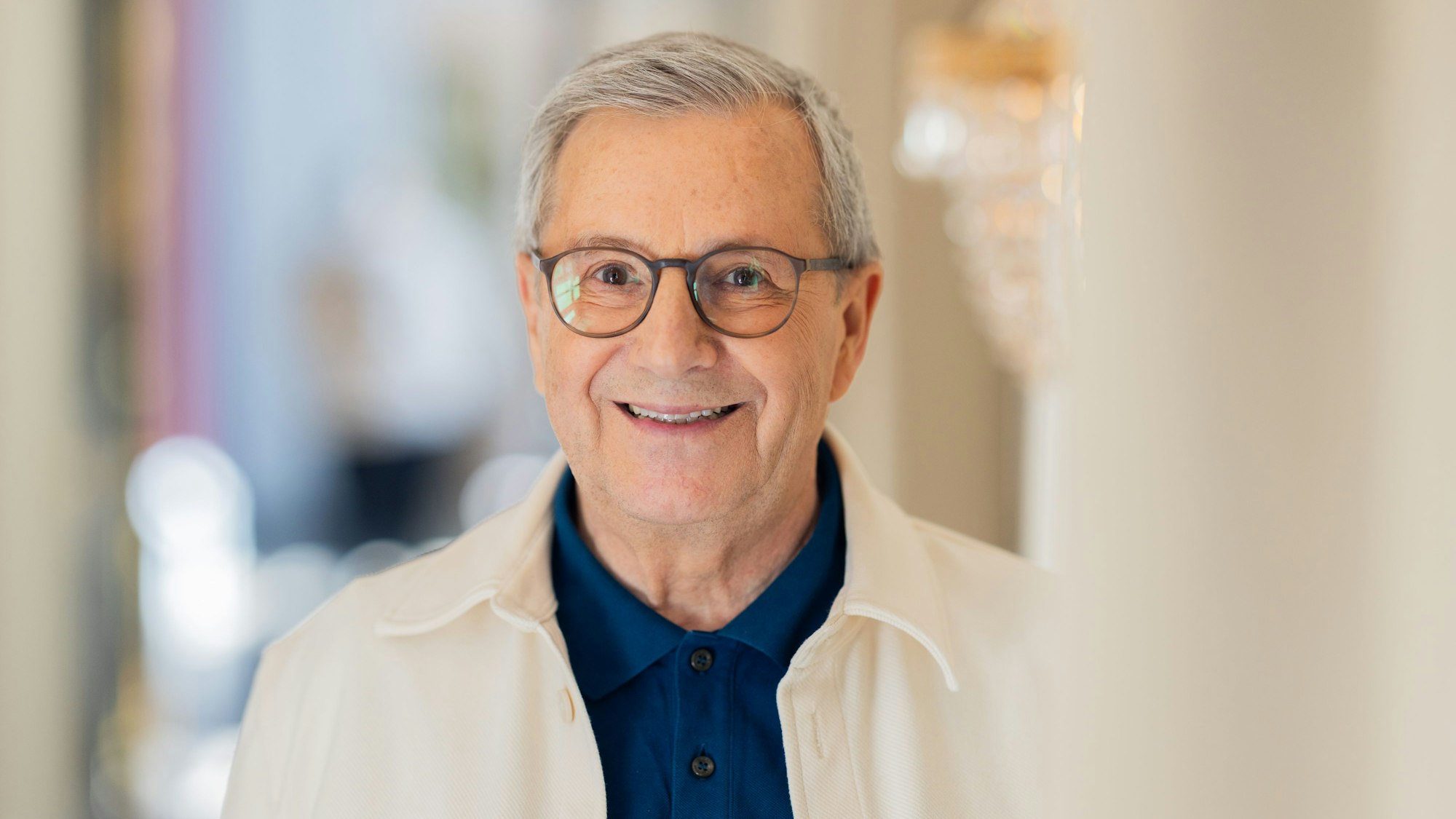 Jan Hofer, Moderator, steht bei einem Pressetermin zur neuen Staffel der RTL-Sendung «Die Verräter - Vertraue Niemandem».